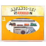 ARNOLD MADE N GAUGE 113 ANFANG TRAIN SET