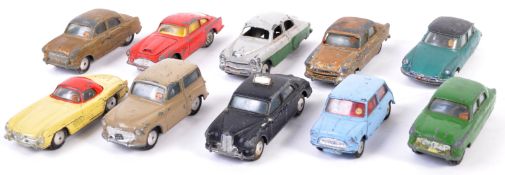 COLLECTION OF ORIGINAL VINTAGE CORGI TOYS DIECAST MODELS