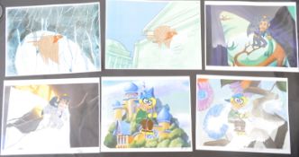 ANIMATION ARTWORK - THE OZ KIDS & FLASH GORDON ANIMATION CELS