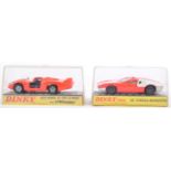 TWO ORIGINAL VINTAGE DINKY TOYS DIECAST MODEL CARS