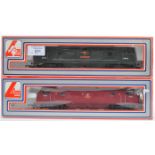 TWO LIMA 00 GAUGE MODEL RAILWAY TRAIN SET DIESEL LOCOMOTIVES