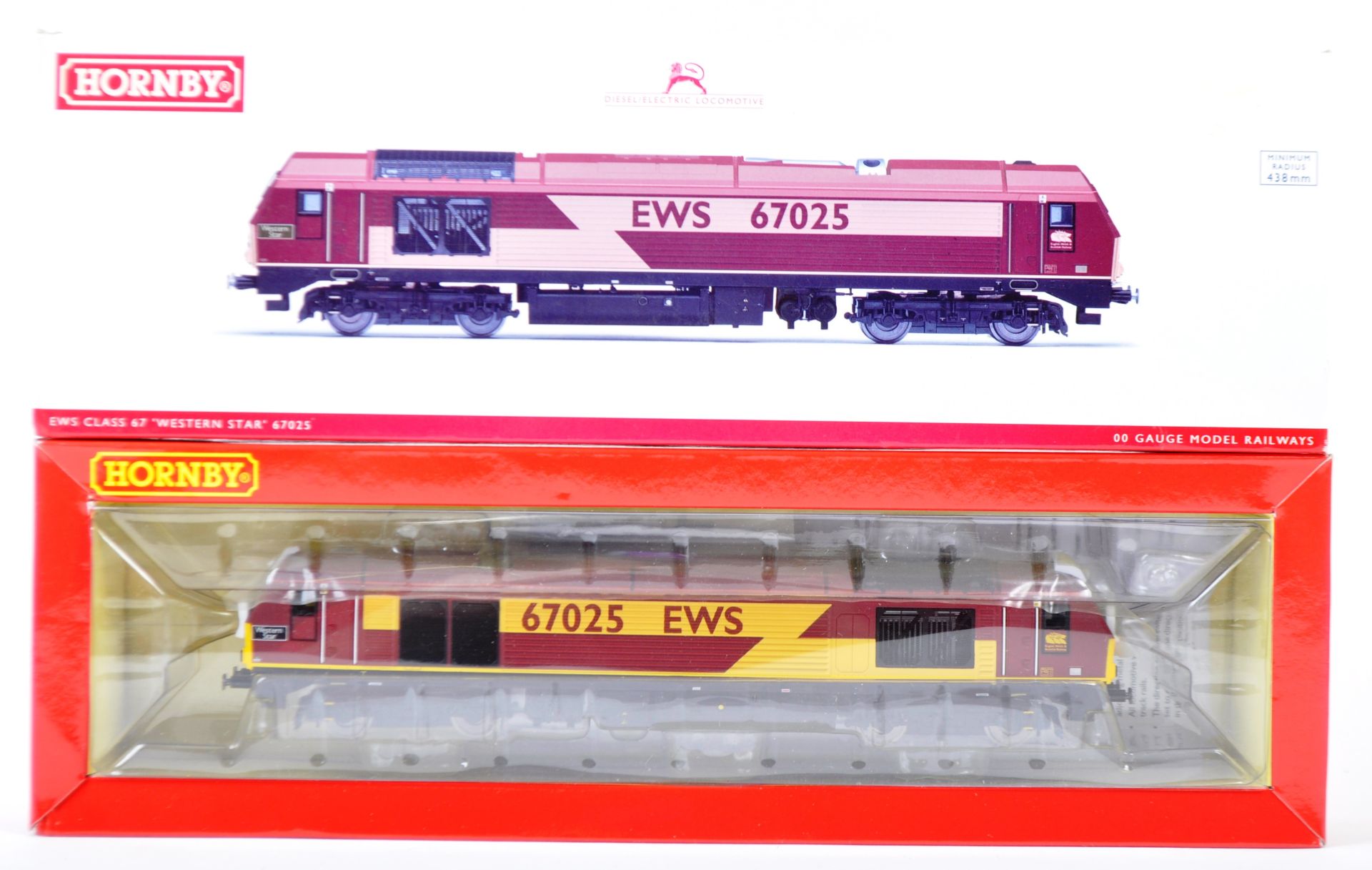 HORNBY 00 GAUGE MODEL RAILWAY TRAINSET LOCOMOTIVE