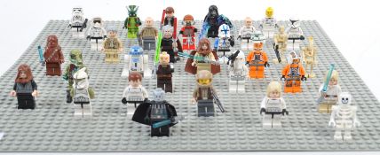 COLLECTION OF ASSORTED STAR WARS LEGO MINIFIGURES