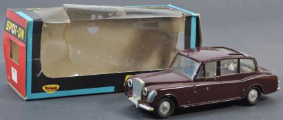 RARE VINTAGE TRI-ANG SPOT ON ROYAL ROLLS ROYCE BOXED DIECAST MODEL