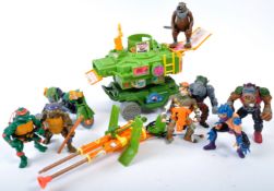 ORIGNAL VINTAGE TEENAGE MUTANT NINJA TURTLES FIGURES & PLAYSETS