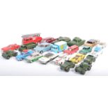 COLLECTION OF VINTAGE CORGI & DINKY TOYS DIECAST MODEL VEHICLES