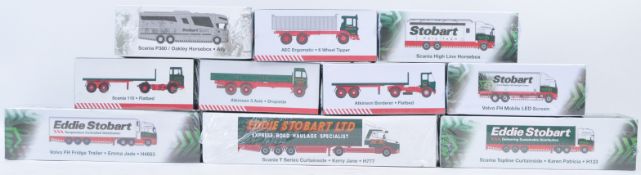 EDDIE STOBART ATLAS EDITIONS 1/76 SCALE DIECAST MODELS