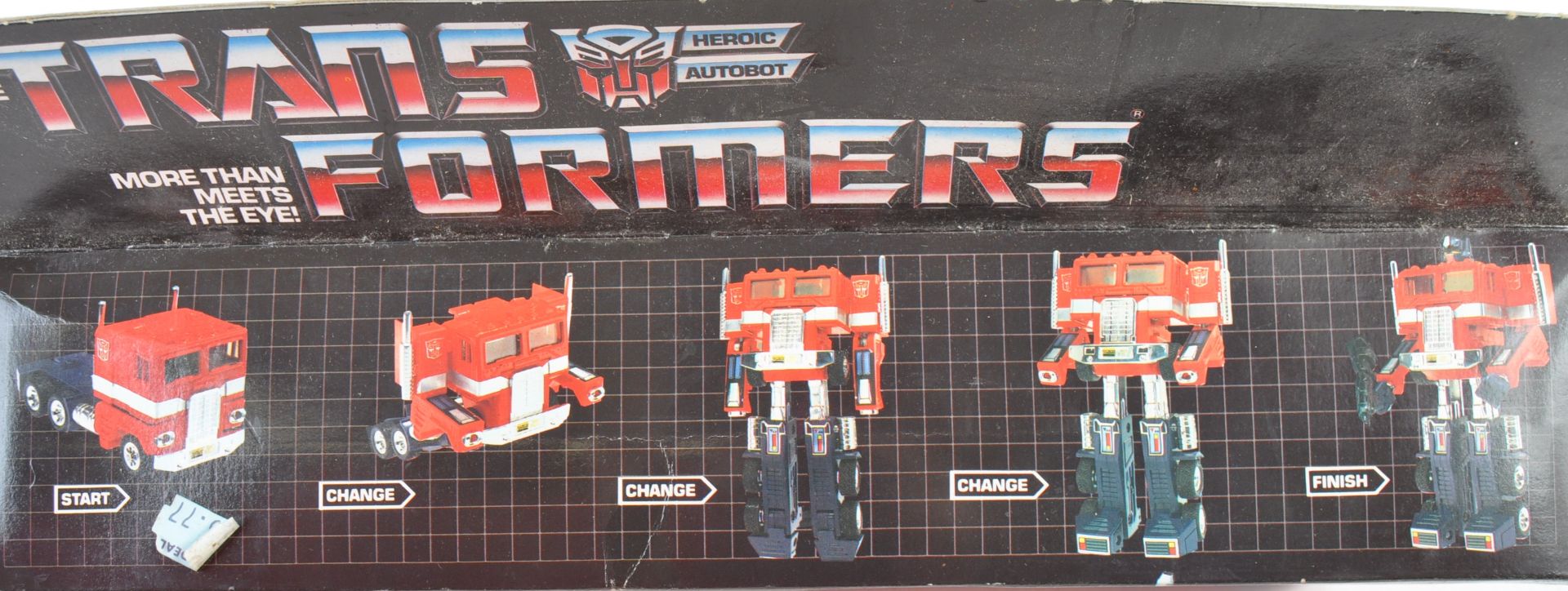 VINTAGE HASBRO TRANSFORMERS AUTOBOT OPTIMUS PRIME G1 BOXED - Image 4 of 6