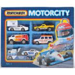 ORIGINAL VINTAGE MATCHBOX MC9 CAR TRANSPORT SET