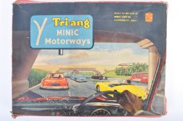 COLLECTION OF VINTAGE TRIANG MINIC MOTORWAYS