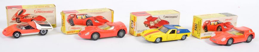 COLLECTION OF ORIGINAL VINTAGE DINKY TOYS DIECAST MODEL CARS