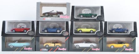 COLLECTION OF 1/43 SCALE PRECSION DIECAST MODEL CARS