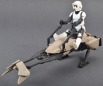 STAR WARS ACTION FIGURES - SPEEDER BIKE PLAYSET & FIGURE