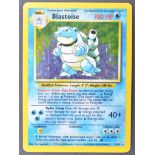 ORIGINAL 1990'S POKEMON BASE SET 2/102 BLASTOISE