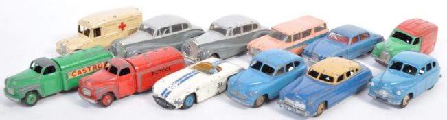 COLLECTION OF VINTAGE DINKY TOYS DIECAST MODEL VEHICLES