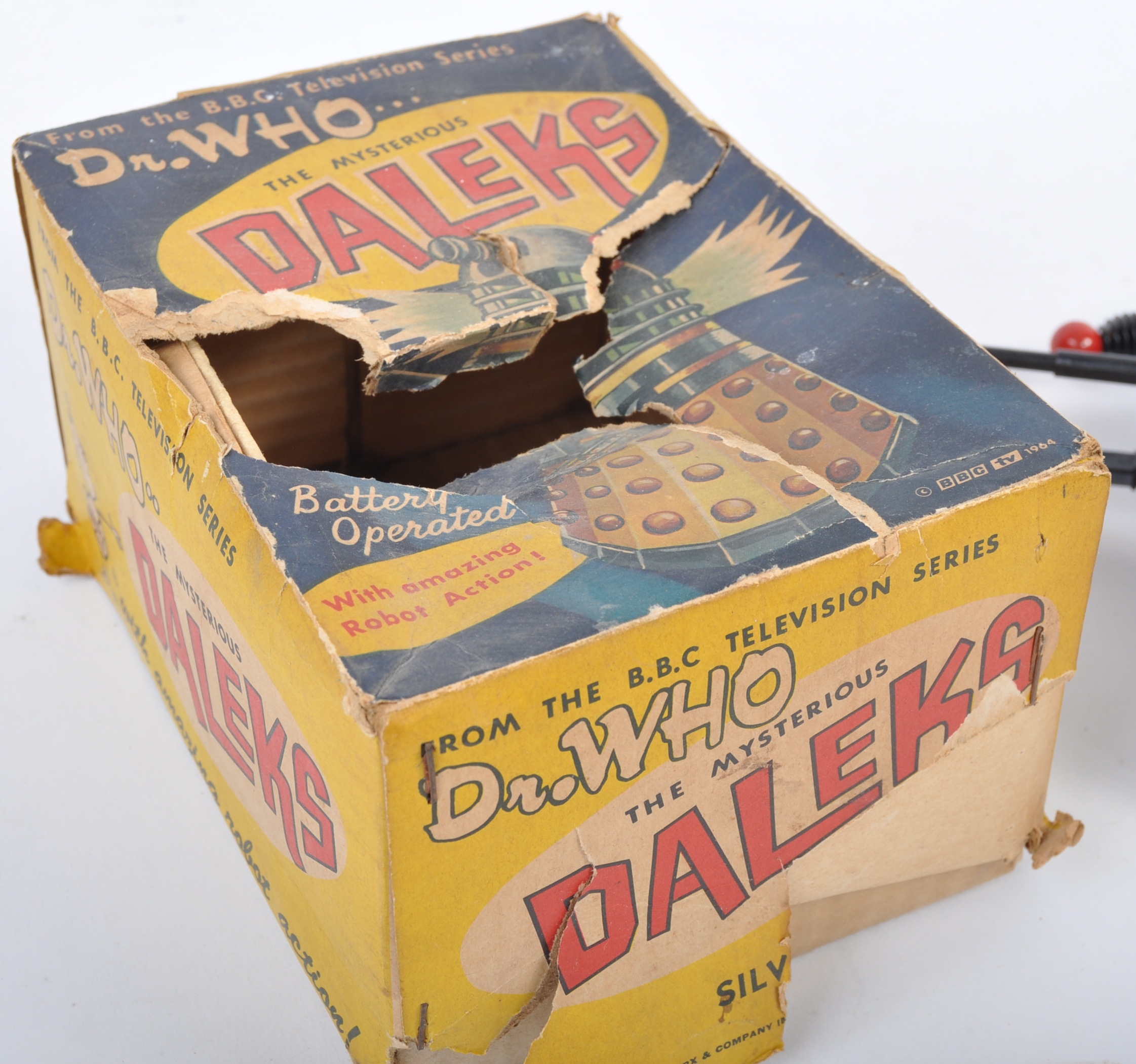 MARX TOYS BBC DOCTOR WHO BOXED DALEK BATTERY OPERATED TOY - Image 5 of 5