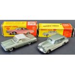 TWO ORIGINAL VINTAGE DINKY TOYS DIECAST MODEL CARS