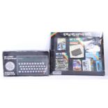 SINCLAIR ZX SPECTRUM GAMES CONSOLE AND GAME PACK