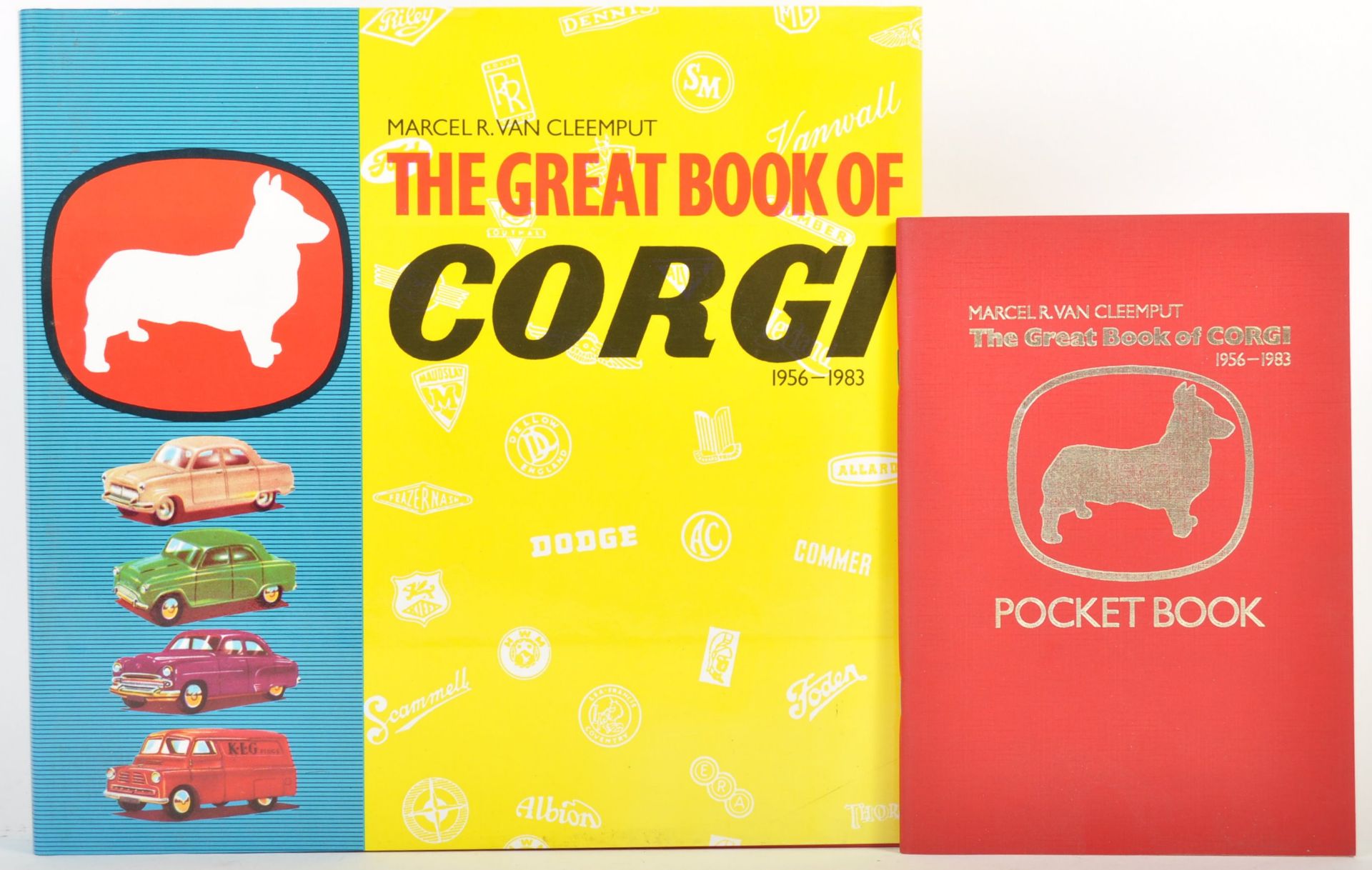 RARE ' THE GREAT BOOK OF CORGI 1956-1983 ' COFFEE TABLE BOOK