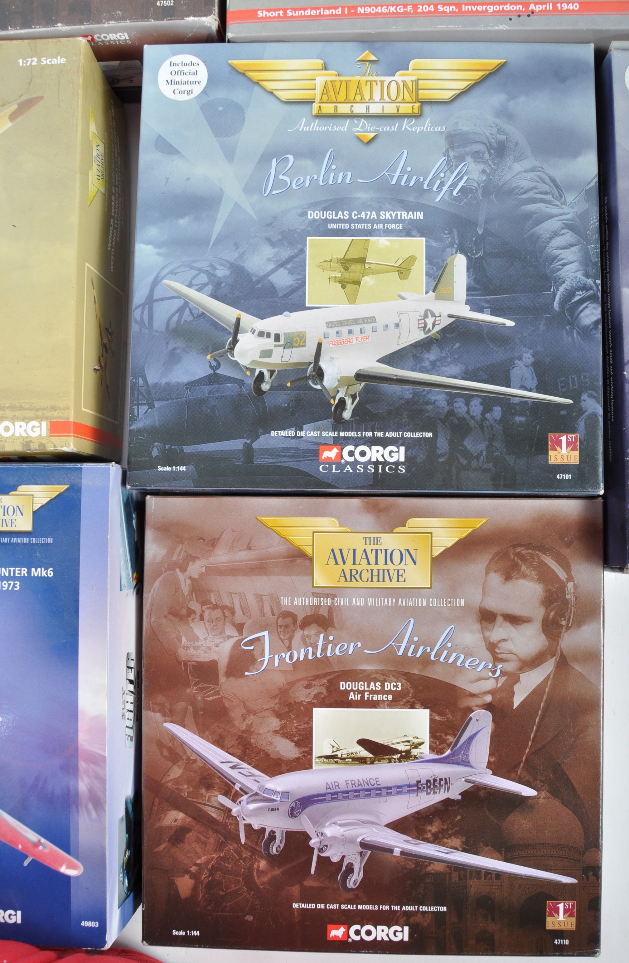 COLLECTION OF CORGI AVIATION ARCHIVE DIECAST MODEL PLANES - Image 3 of 7