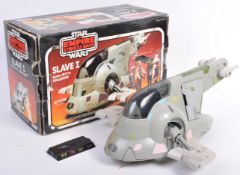 ORIGINAL VINTAGE STAR WARS PALITOY SLAVE I PLAYSET