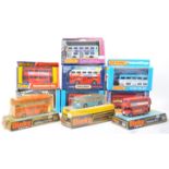 COLLECTION OF MATCHBOX & DINKY TOYS DIECAST MODEL BUSES