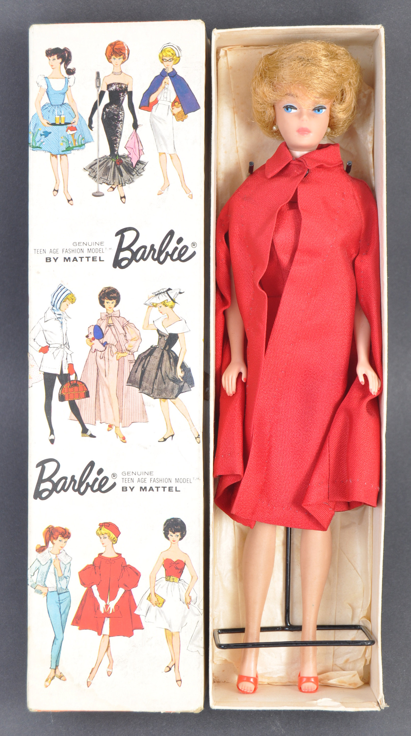 ORIGINAL 1960S MATTEL MADE BARBIE ' TEEN AGE FASHION DOLL ' BOXED