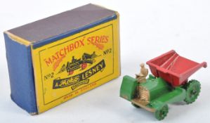 MATCHBOX MOKO LESNEY NO2A MUIR HILL SITE DUMPER