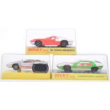 COLLECTION OF X3 ORIGINAL VINTAGE DINKY TOYS DIECAST MODEL CARS