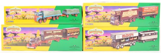 CORGI CLASSICS SHOWMANS RANGE BOXED DIECAST MODEL SETS