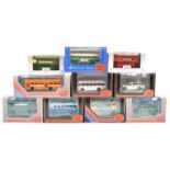 COLLECTION OF EFE 1/76 SCALE DIECAST MODEL BUSES