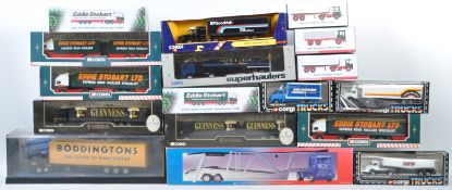 LARGE COLLECTION OF ASSORTED DIECAST MODEL TRUCKS