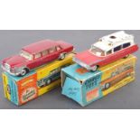 TWO ORIGINAL VINTAGE CORGI TOYS DIECAST MODEL CARS