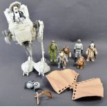 STAR WARS ACTION FIGURES - COLLECTION OF ENDOR RELATED PLAYSETS