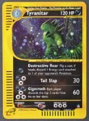 ORIGINAL POKEMON AQUAPOLIS TYRANITAR HOLO H28/H32