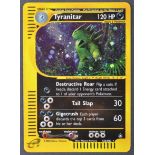 ORIGINAL POKEMON AQUAPOLIS TYRANITAR HOLO H28/H32