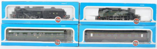 COLLECTION OF X4 AIRIX 00 GAUGE TRAINSET LOCO AND CARRIAGES