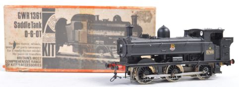 ORIGINAL N&KC 0-6-0T GWR SADDLE TANK WHITE METAL KIT