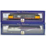 TWO LIMA 00 GAUGE MODEL RAILWAY TRAIN SET DIESEL LOCOMOTIVES