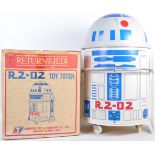 RARE VINTAGE ATF STAR WARS ' R2D2 TOY TOTER ' STORAGE BIN