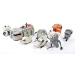 COLLECTION OF VINTAGE STAR WARS ACTION FIGURE PLAYSETS