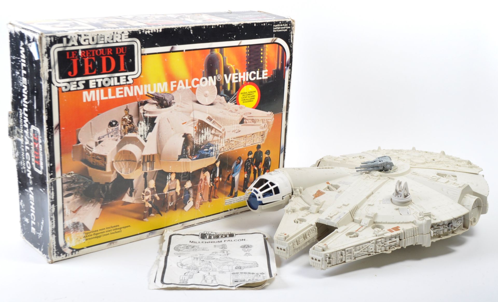 ORIGINAL VINTAGE PALITOY STAR WARS MILLENNIUM FALCON PLAYSET