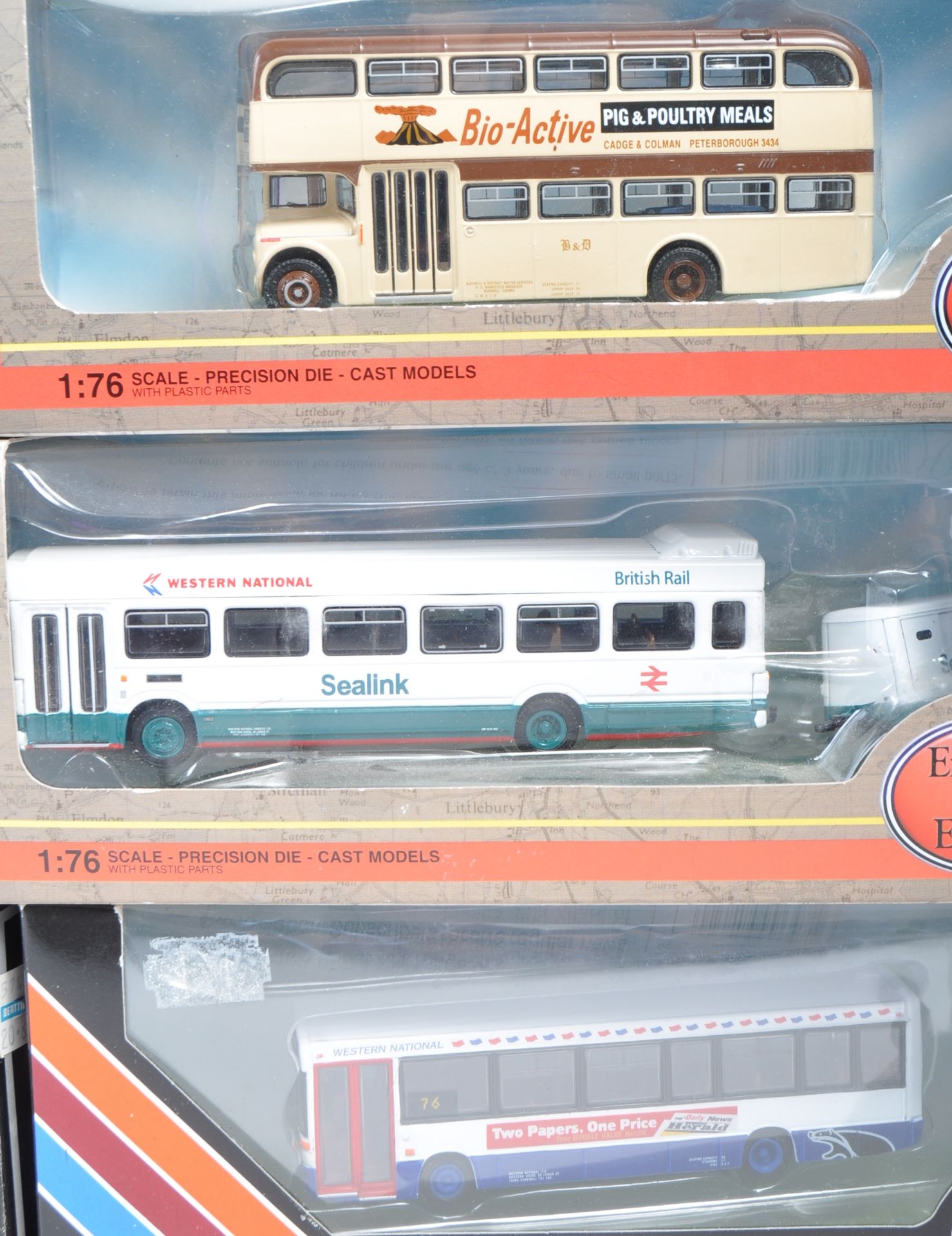 COLLECTION OF EFE 1/76 SCALE DIECAST MODEL BUSES - Bild 2 aus 5