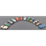 COLLECTION OF X12 ASSORTED DINKY TOYS DIECAST RACING CARS