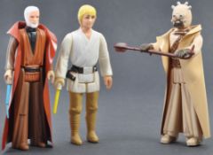 STAR WARS ACTION FIGURES - FIRST 12 LUKE, OBI-WAN & SAND PEOPLE