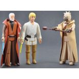 STAR WARS ACTION FIGURES - FIRST 12 LUKE, OBI-WAN & SAND PEOPLE