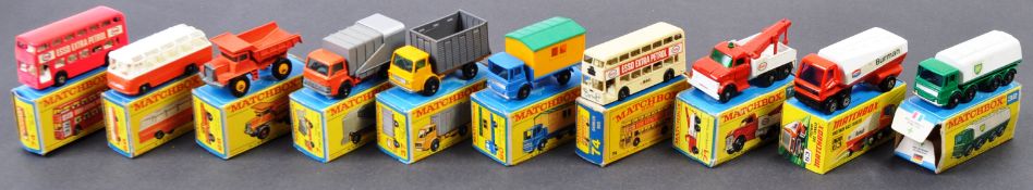 COLLECTION OF VINTAGE LESNEY MATCHBOX SUPERFAST DIECAST