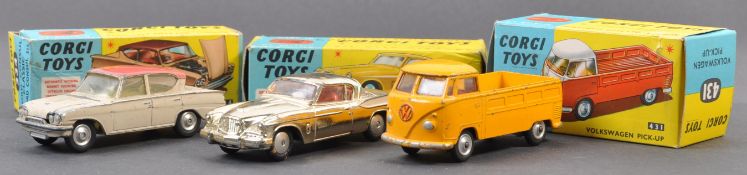 COLLECTION OF VINTAGE CORGI TOYS BOXED DIECAST MODELS