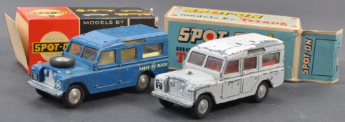 TWO VINTAGE TRIANG SPOT ON 1/42 BOXED DIECAST MODELS