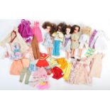 COLLECTION OF SINDY DOLLS AND CLOTHING